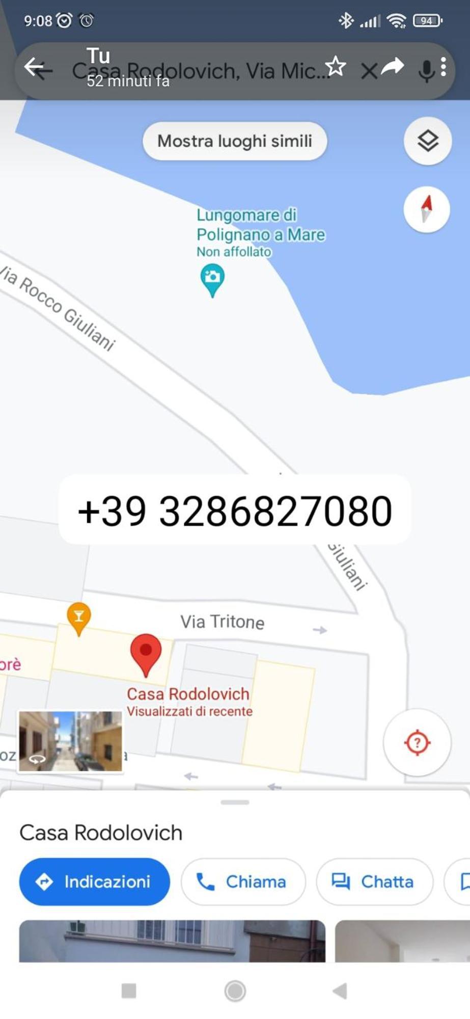Appartamento Casa Rodolovich Locazione Breve Polignano a Mare Esterno foto